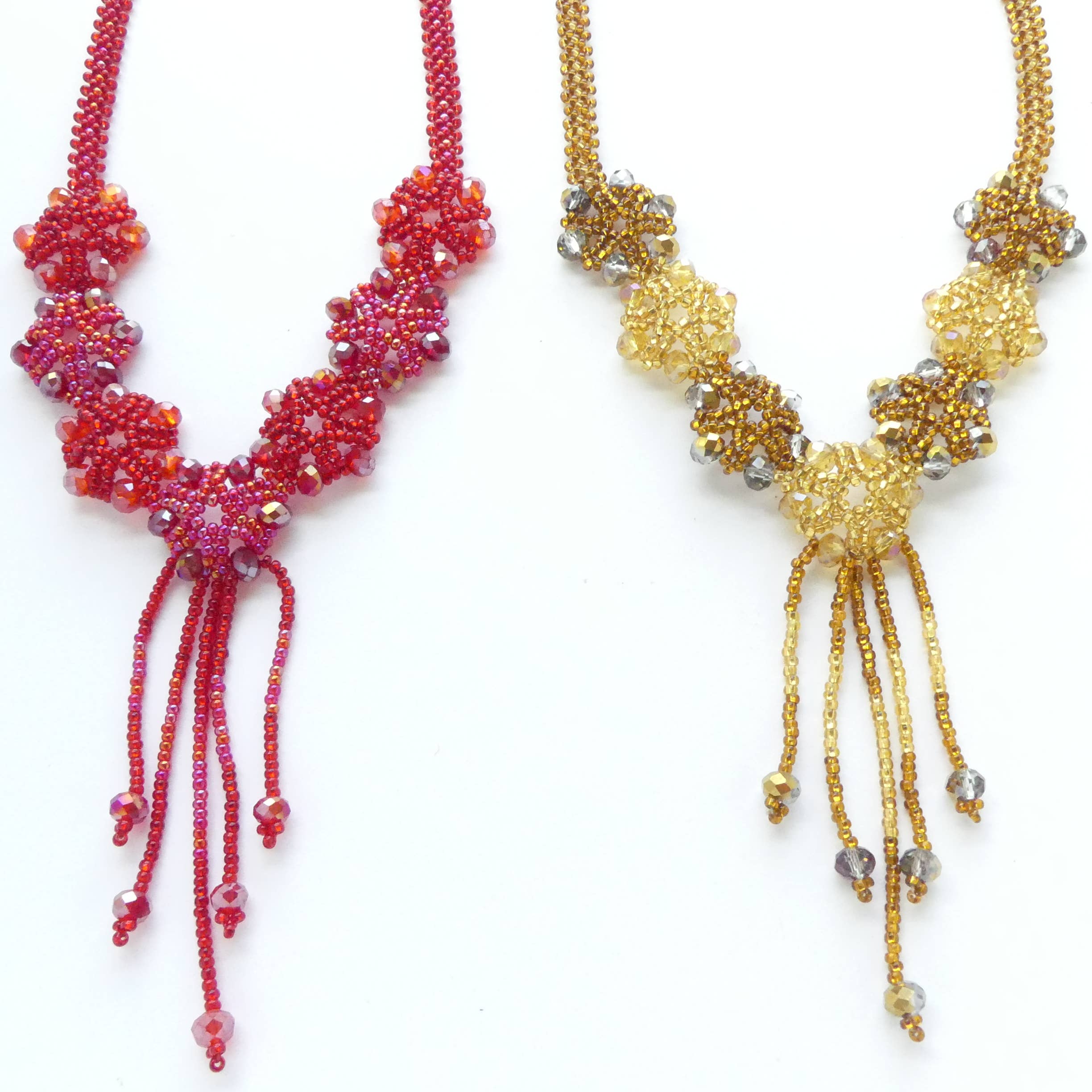 DIAMANTI DESIGNS - Wholesale Beaded/Pearl Necklace - Snowflake Necklace - Assorted Colors5