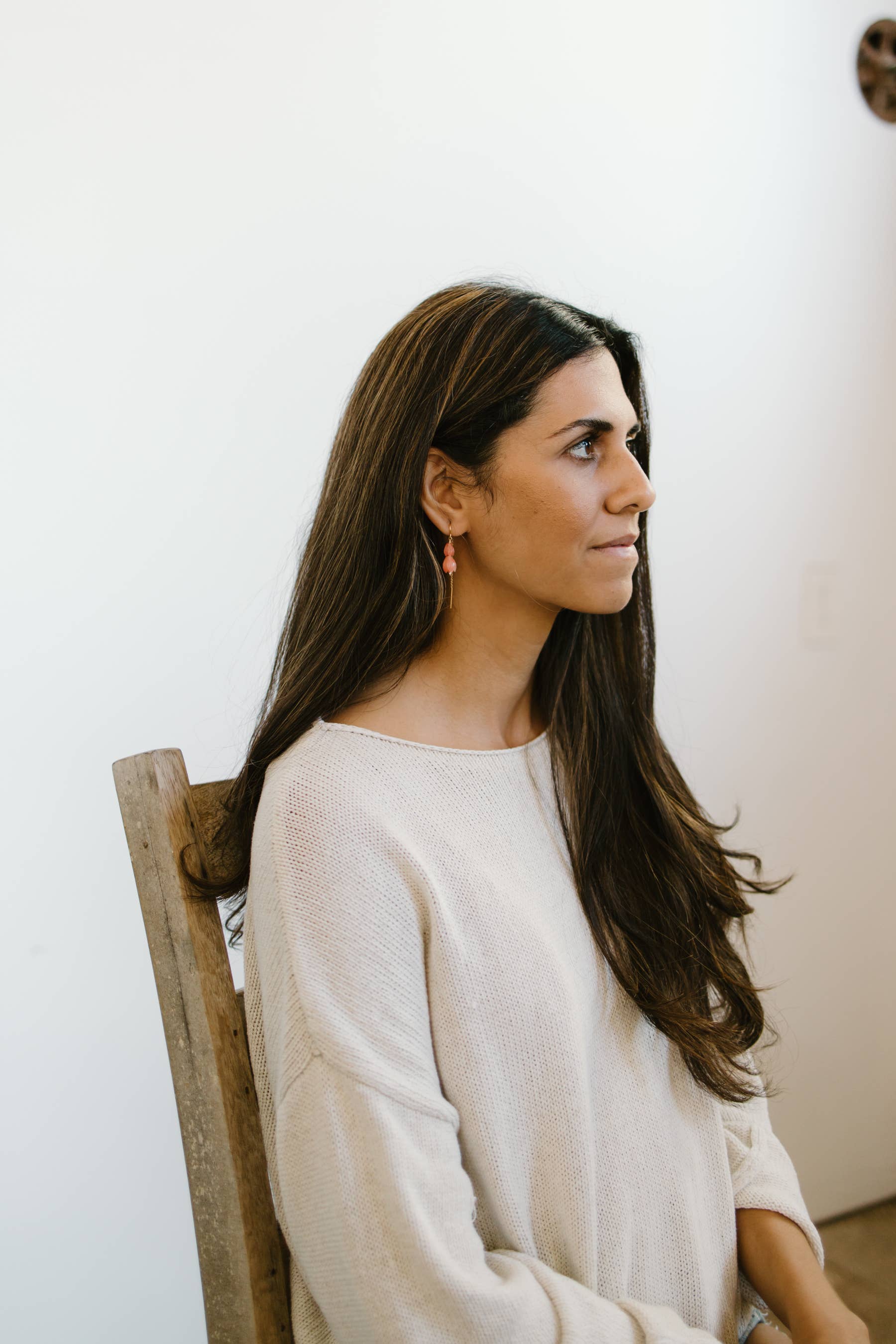 Mira Kauai - Venta al por mayor Pendientes colgantes - Pendientes dobles Pikake4