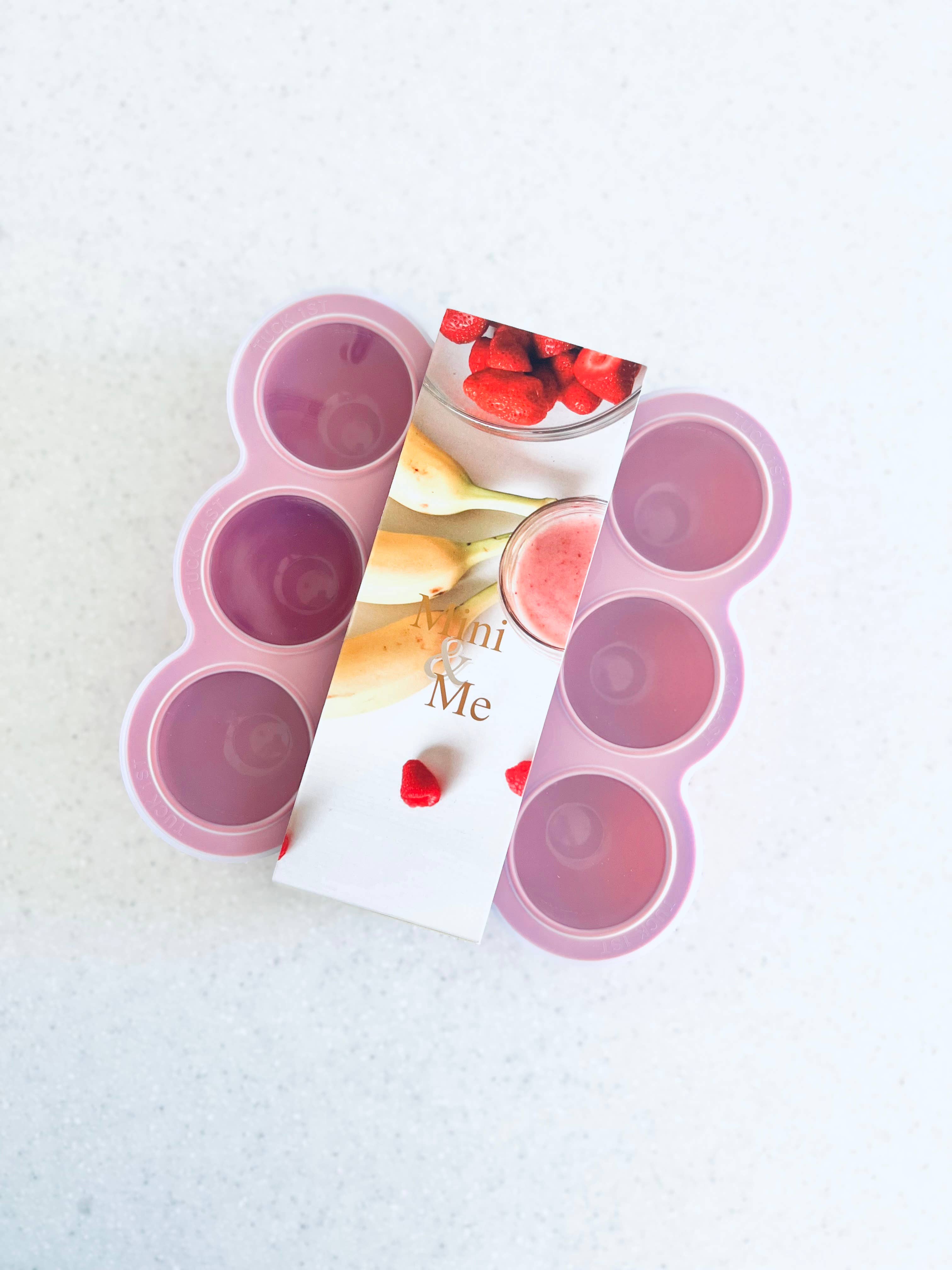 Cuddle Bug & Co - Wholesale Food Storage Container - Mini & Me Large Bake & Freeze Pods Guava