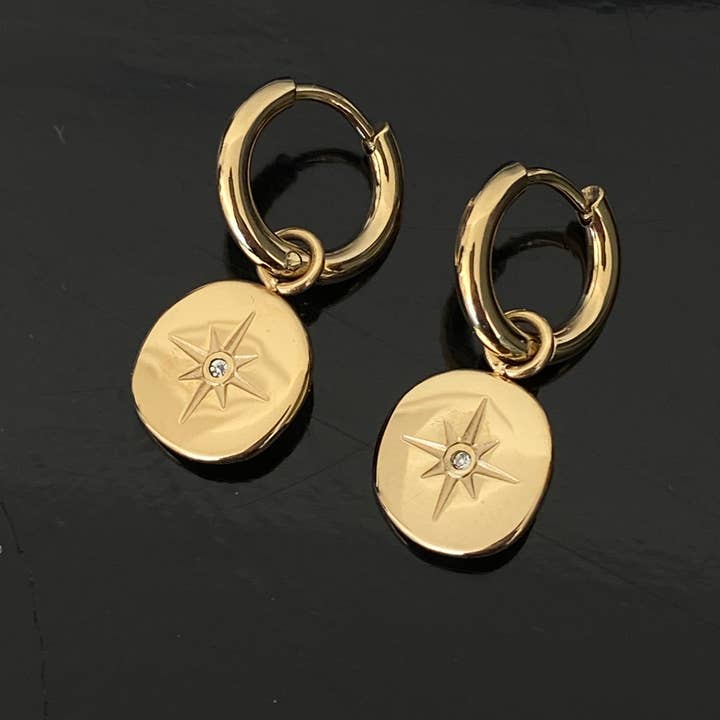 Ma Cocotte - Wholesale Huggie Earrings - Electra earrings 1 (small)