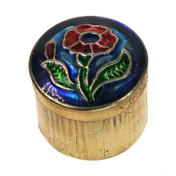 Parfum solide en mini-pot de 4g, jasmin, (lot de 6) pour la vente par Shared Earth