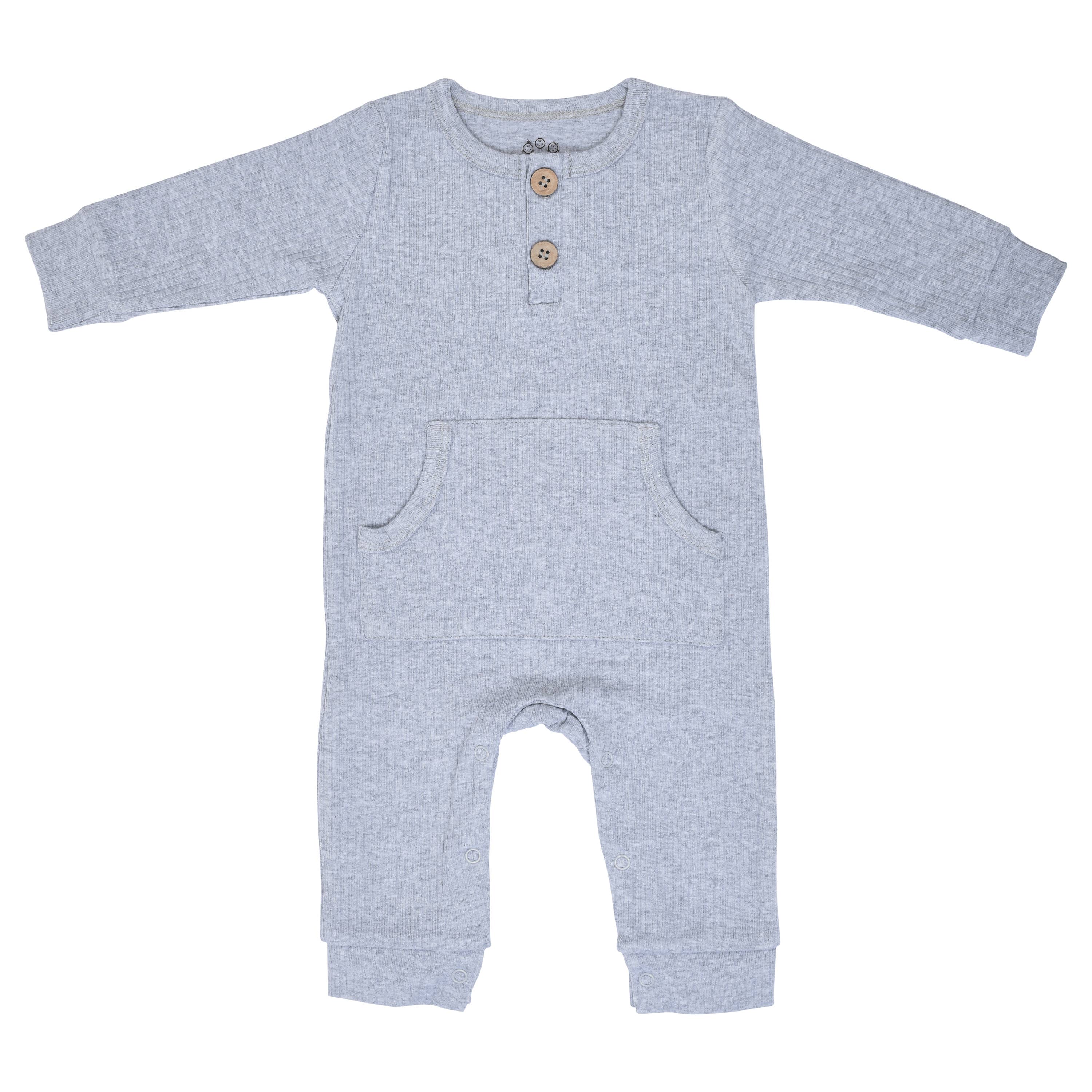 Three Little Tots - Wholesale Rompertje - Baby - Baby ribgebreide romper met zakken7