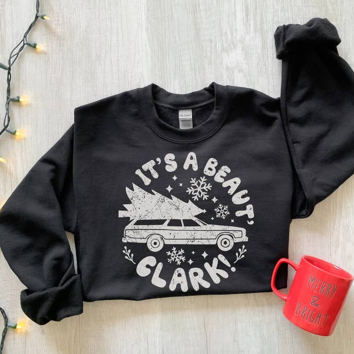 It's A Beaut', Clark! Fleece for wholesale by MidWest Tees