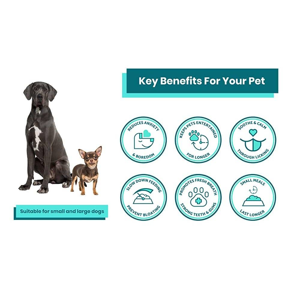 Elite Pet Distributors - Wholesale Pet Food Mat - Dog - LickiMat Classic Soother Slow Feeder for Dogs6