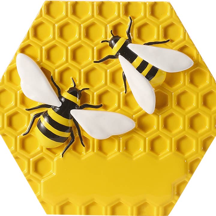 Ornamento Personalizzato Api su Favo per la vendita all'ingrosso da parte di PolarX Ornaments