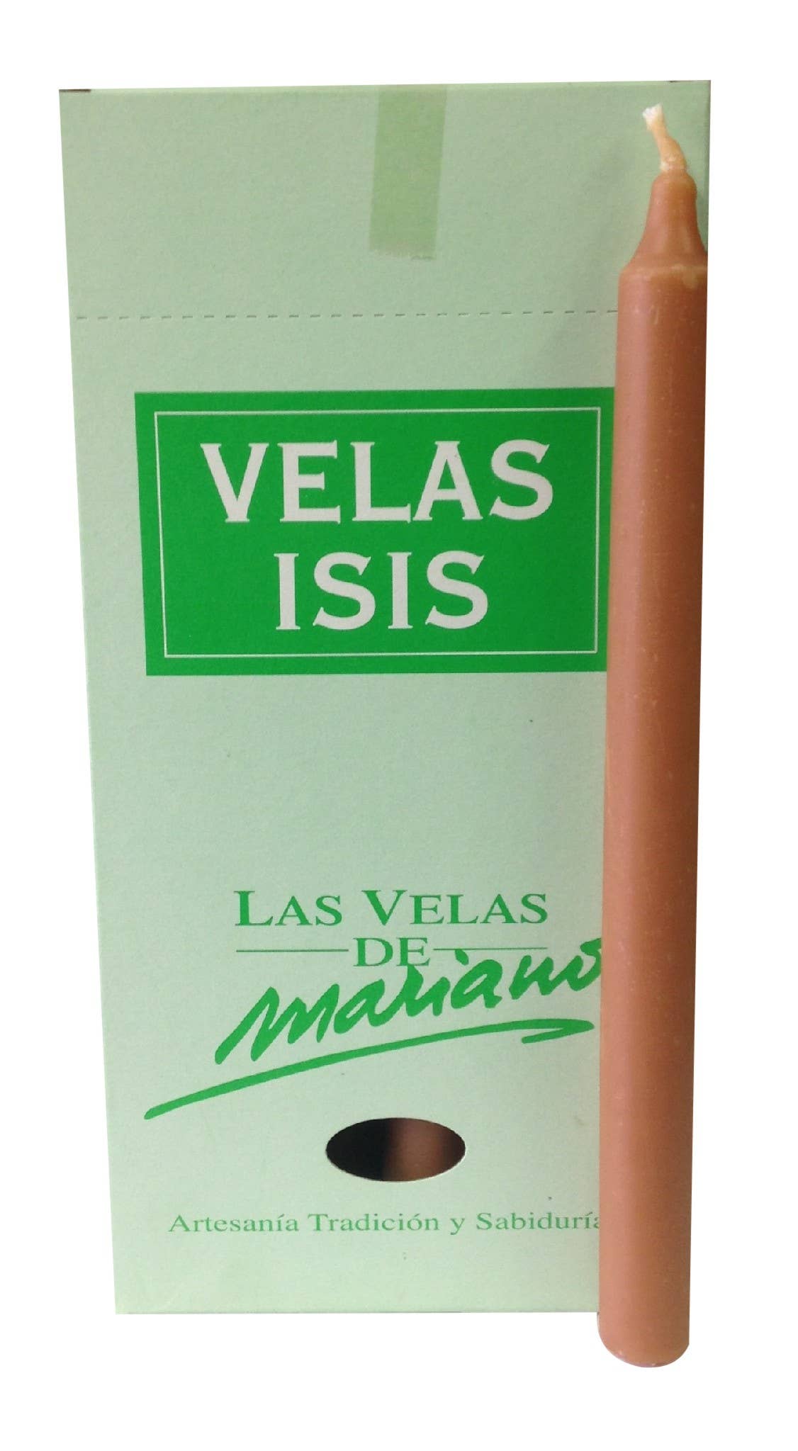 WLM - Vente Bougies/bougeoirs coniques - Velas Isis I Beige0