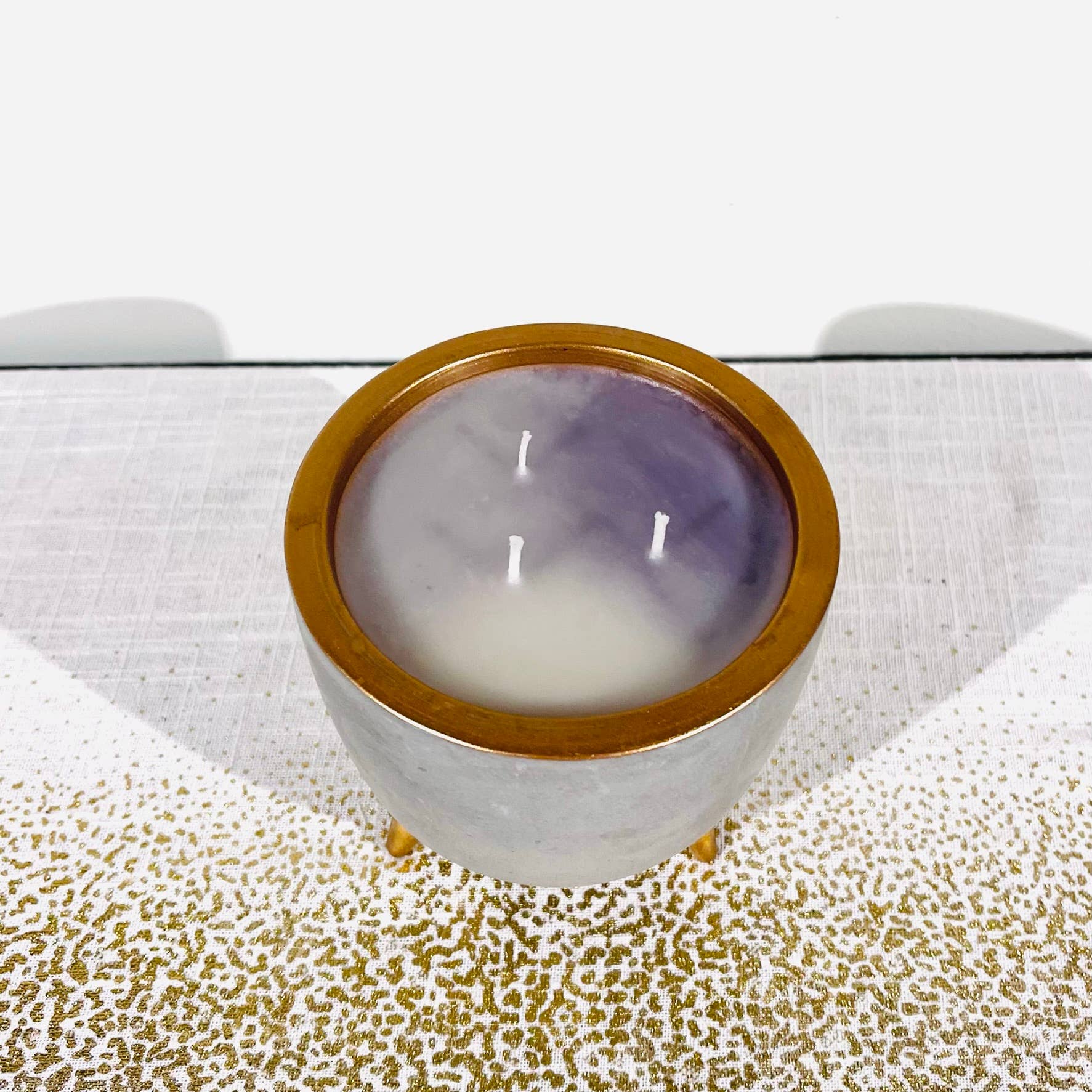 .AVPV. Studio - Wholesale Jar/Filled Candle - Concrete Copper Candle / Flowerpot11