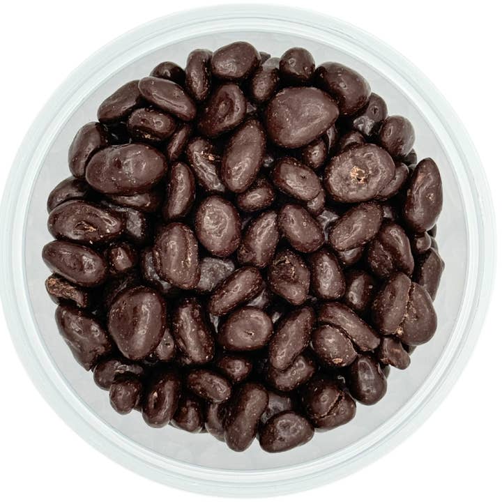 Martin's Country Store LLC – wholesale Chocolate-covered sweets – DARK CHOCOLATE RAISINS 12oz2