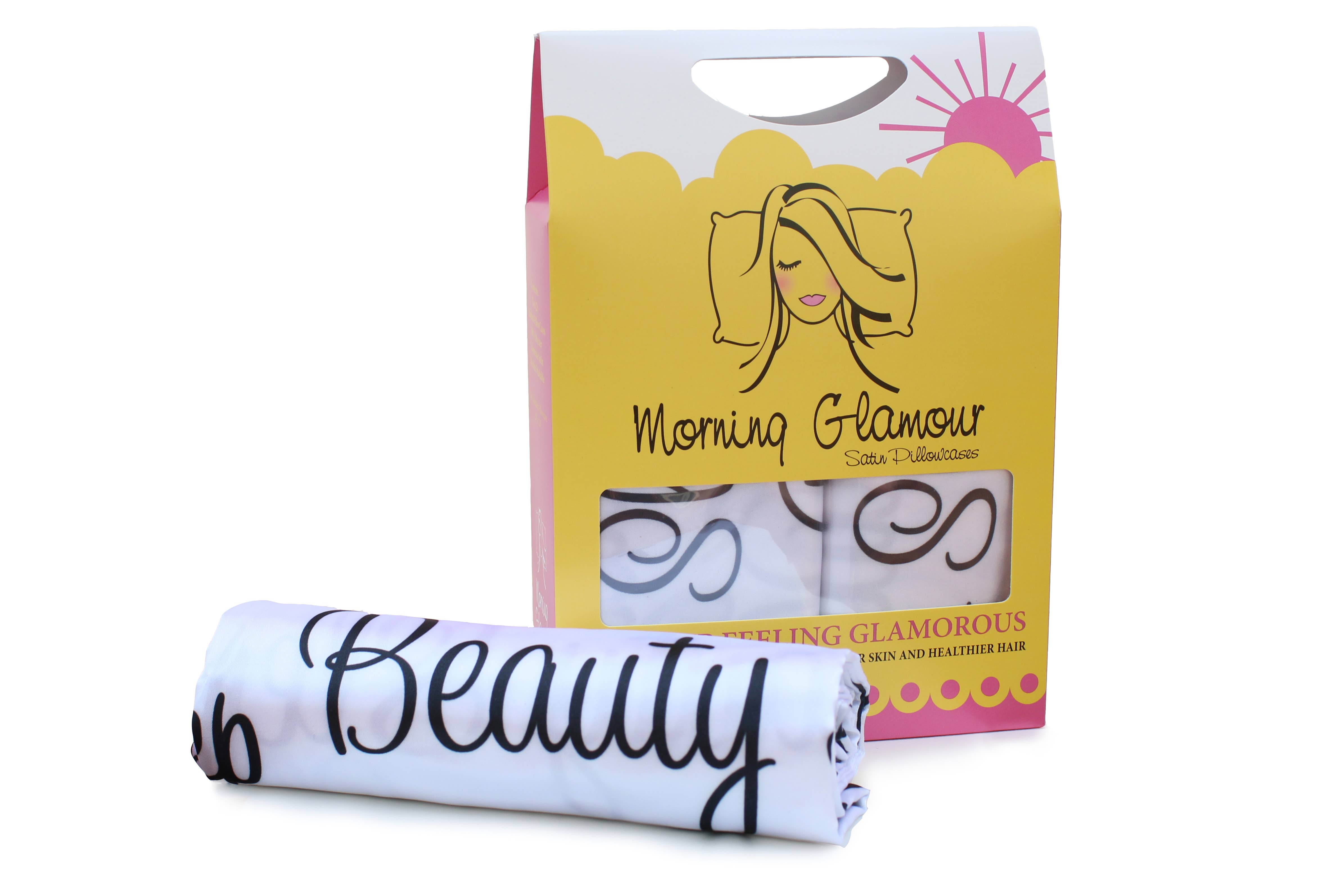 Morning Glamour – wholesale Bedding pillowcase/sham – Signature 2PK Satin Pillowcase- STANDARD/QUEEN28