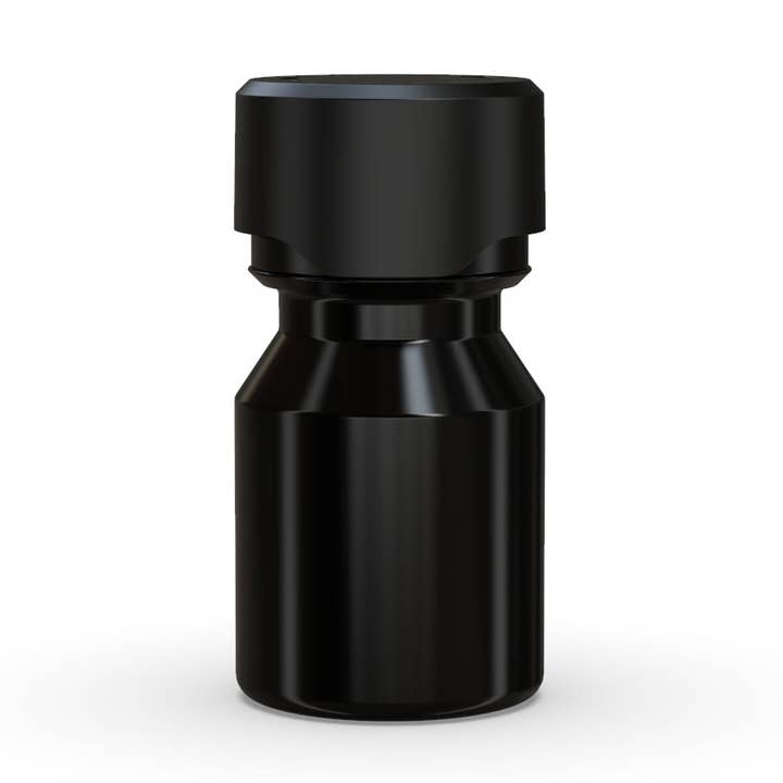 Chubby Gorilla Aviator Shot Fles 30ml - Zwarte fles & Zwarte dop voor wholesale door Copackr