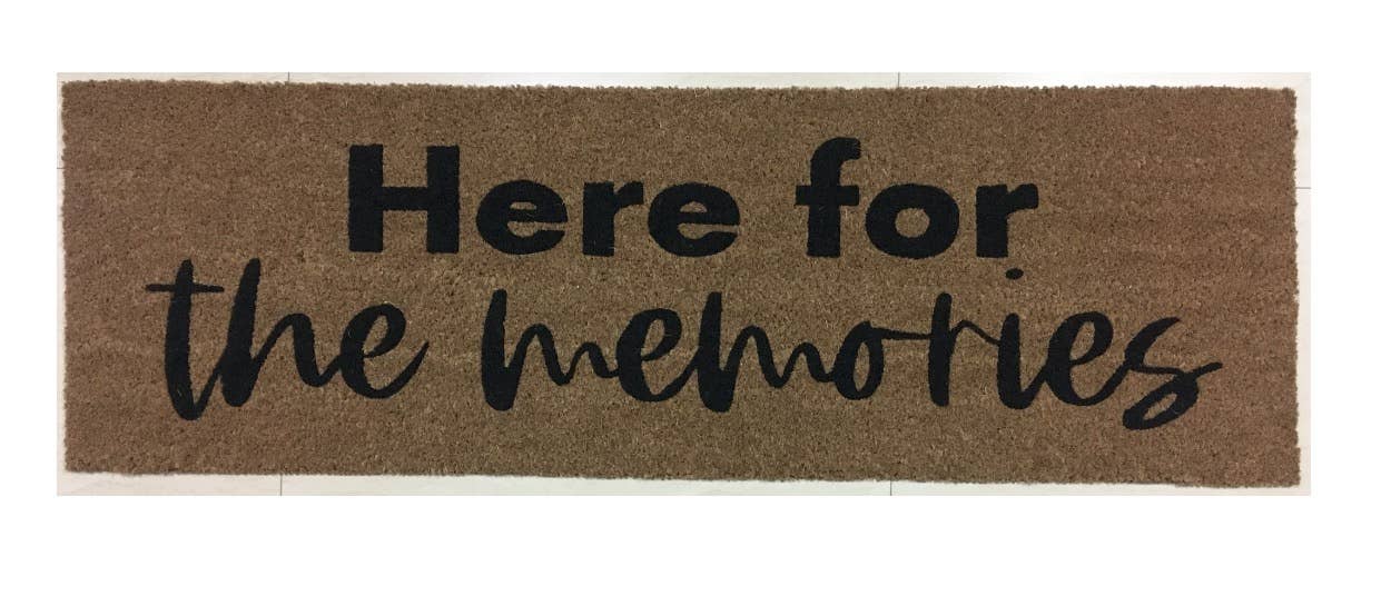 Modern Burlap - Wholesale Deurmat - XL Deurmat - Hier voor de herinneringen (nieuwe lengte)3