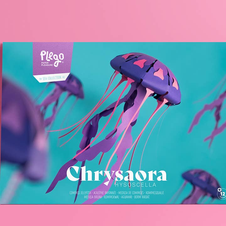 Today is Art Day - Wholesale DIY Craft Kit - Jellyfish - 3D Paper Figure by Plego7