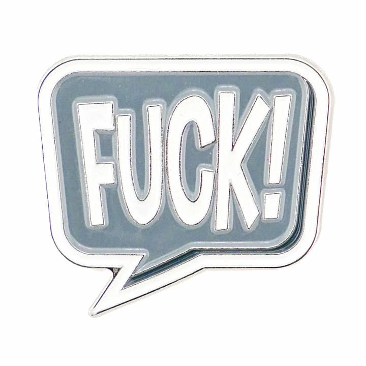 M*rde ! Marqueur de balle en forme de bulle de dialogue pour la vente par Ballmarkers.com