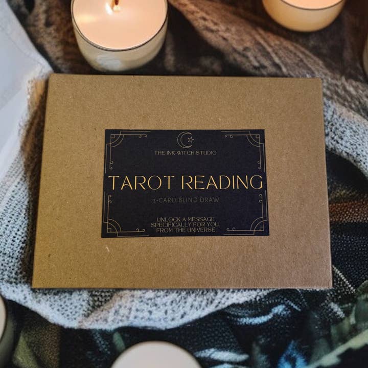 Ink Witch Studio – Großhandel Tarot- oder Orakelkarte – Geheimnisvolle 3-Karten-Tarot-Lesung0