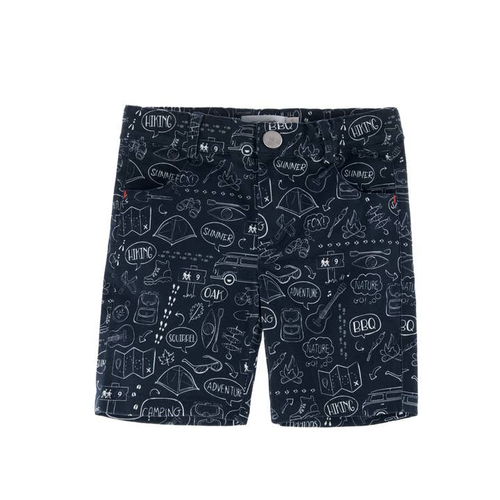 Short en coton biologique COMPASS pour la vente par Marraine Kids
