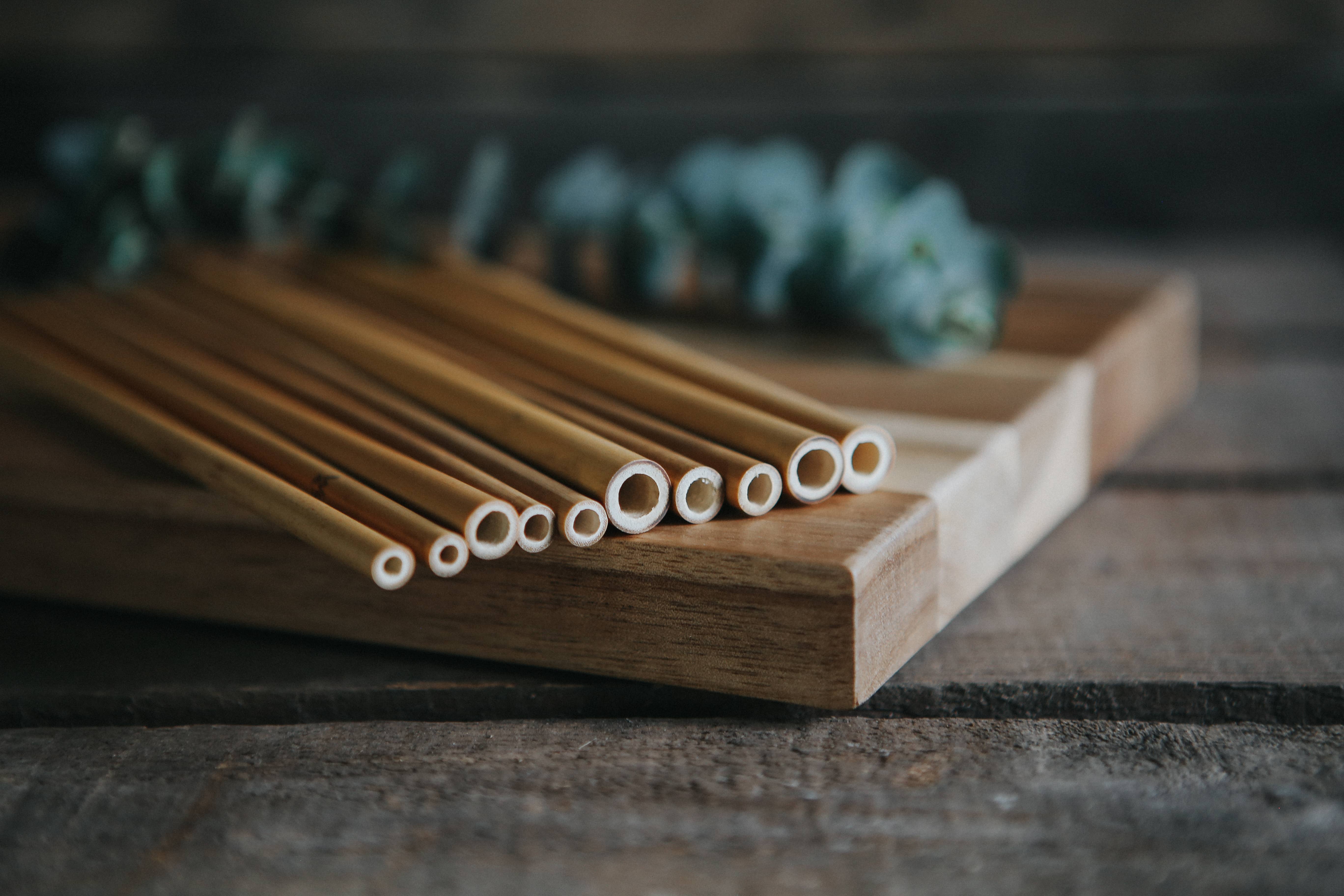 Wild and Stone - Wholesale Drinking Straw - Reusable Drinking Straws - Bamboo - 10 Pack5