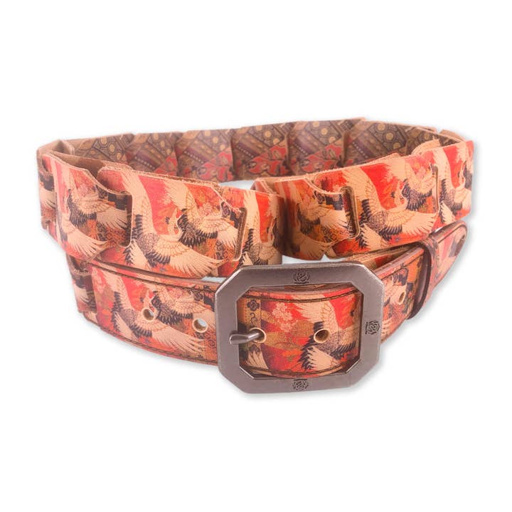 CINTO DE COURO DE GRÃO VOADOR por atacado de TODD BLOOM