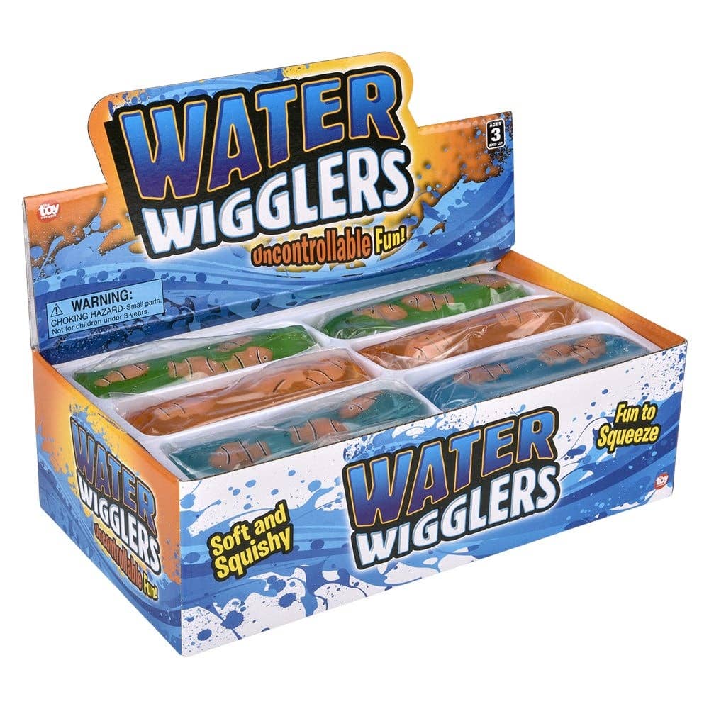 La Luna Bella - Toys - Wholesale Classic Toy - Kids - 4.75" CLOWNFISH WATER WIGGLER LLB kids toys3