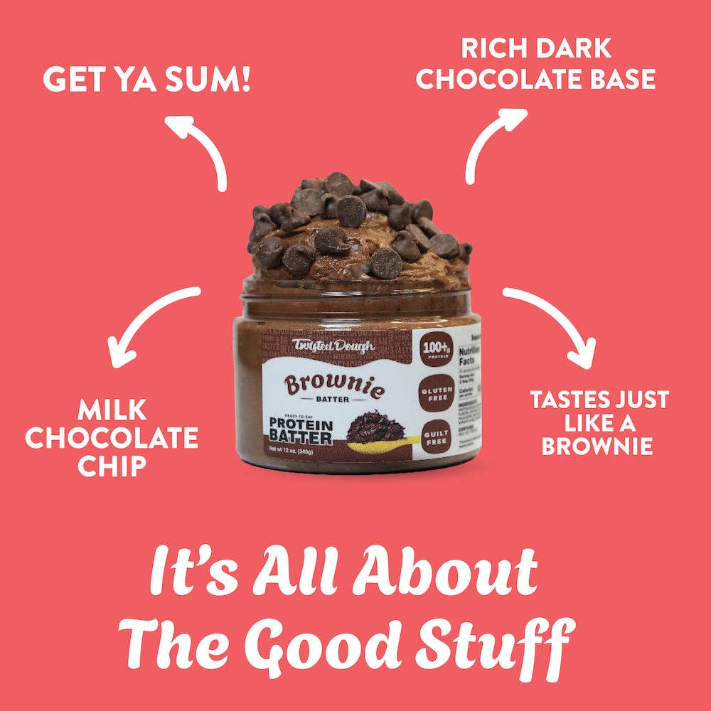 Twisted Dough - Wholesale Brownie - Brownie Protein Batter4