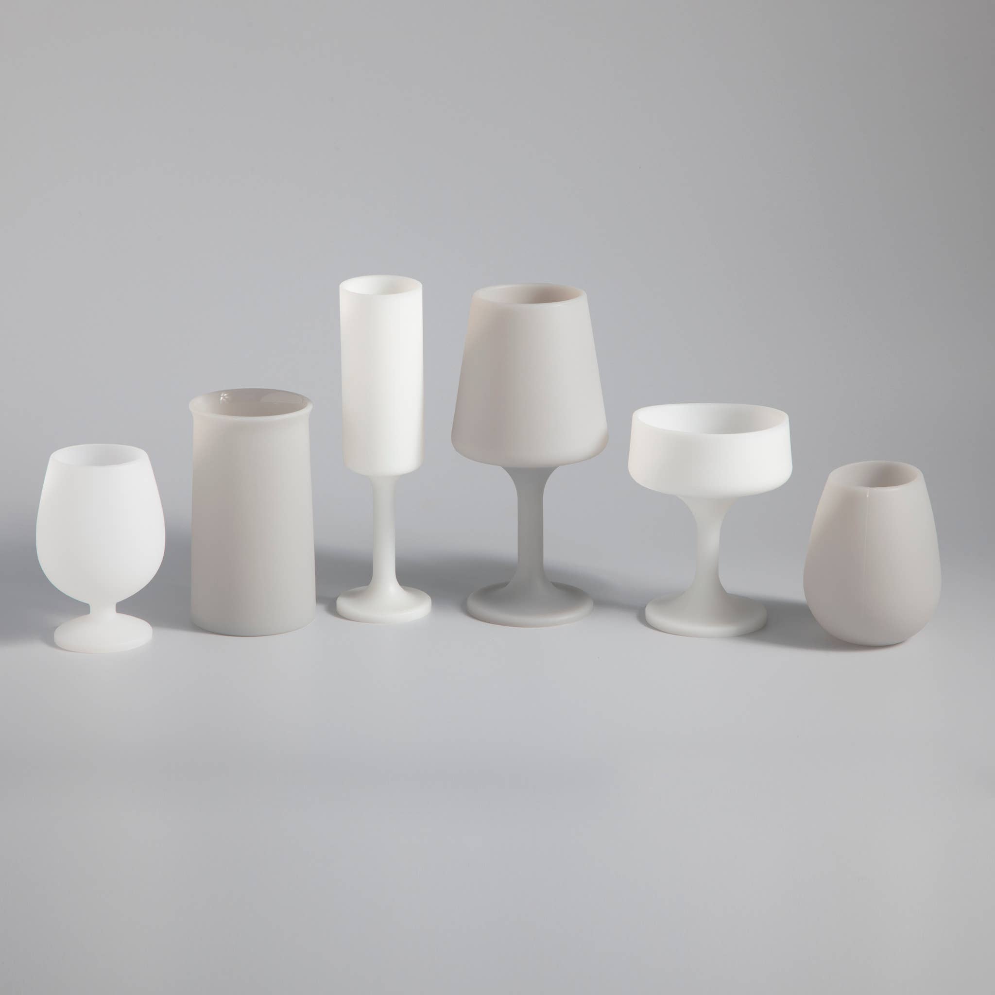 porter green | style + sustainability - Wholesale Drinking Glass/Cup - Blanc + Dove | Fegg | Silicone Unbreakable Glasses2