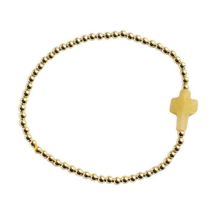 Faithful - Yellow Jade for wholesale by Emily Anne Designs LLC