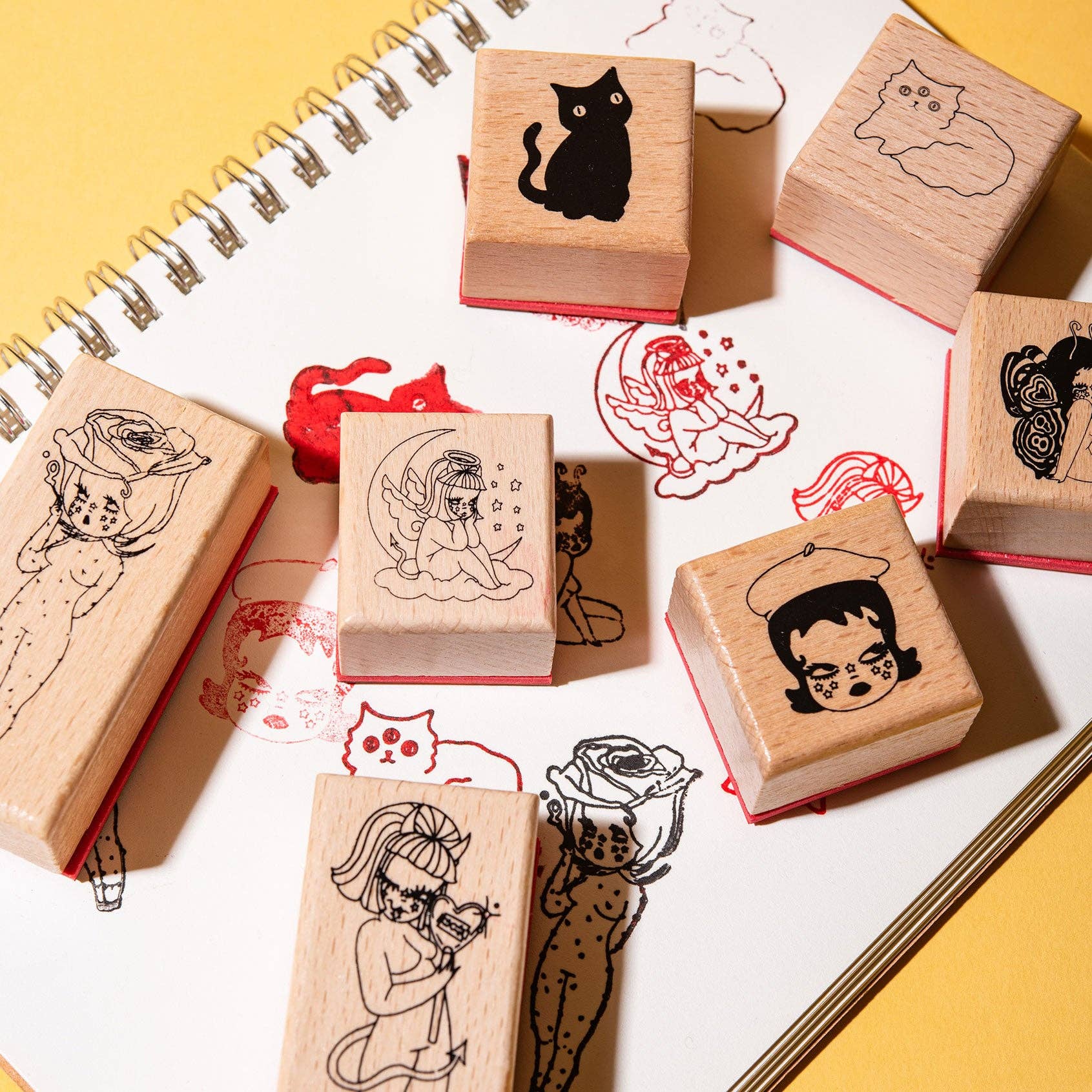 Valfre – wholesale Rubber/decorative stamp – Valfre Stamp Set of 76