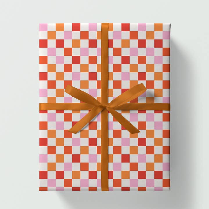 Graphic Factory - Venta al por mayor Sobre de papel de regalo - Papel de regalo a cuadros | Papel de regalo | Papel artesanal0