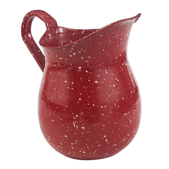 Park Designs - Wholesale Pitcher - Red Graniteware Enamel Pitcher2