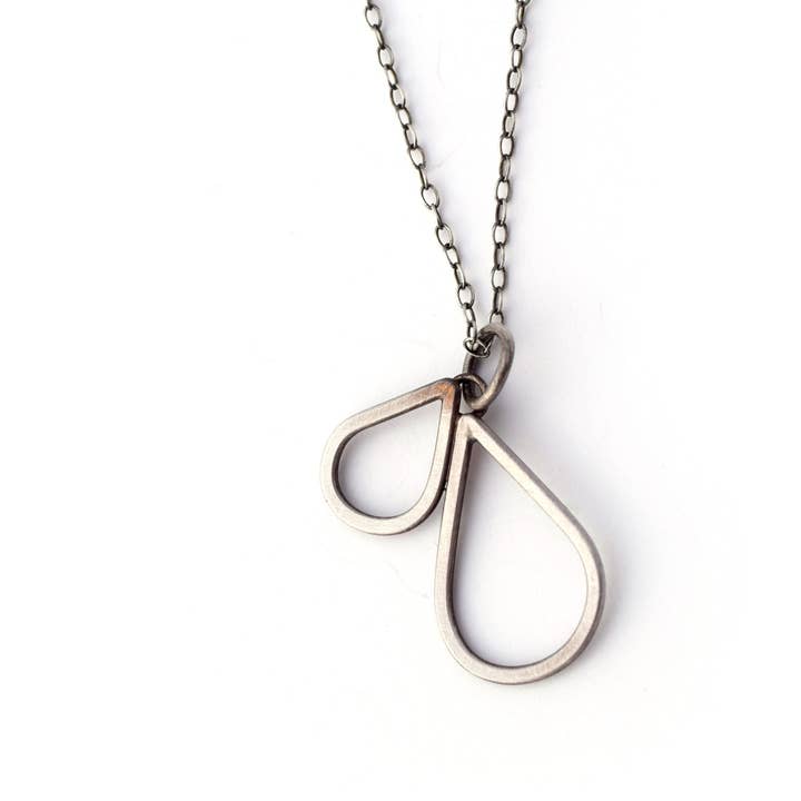 Delicate Drip Drop Necklace for wholesale by Erin Austin Design