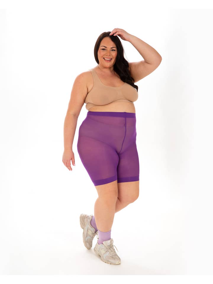 Pamela Mann – Großhandel Shorts – Damen – 90 Denier Curvy Super Stretch Anti-Scheuer-Shorts11