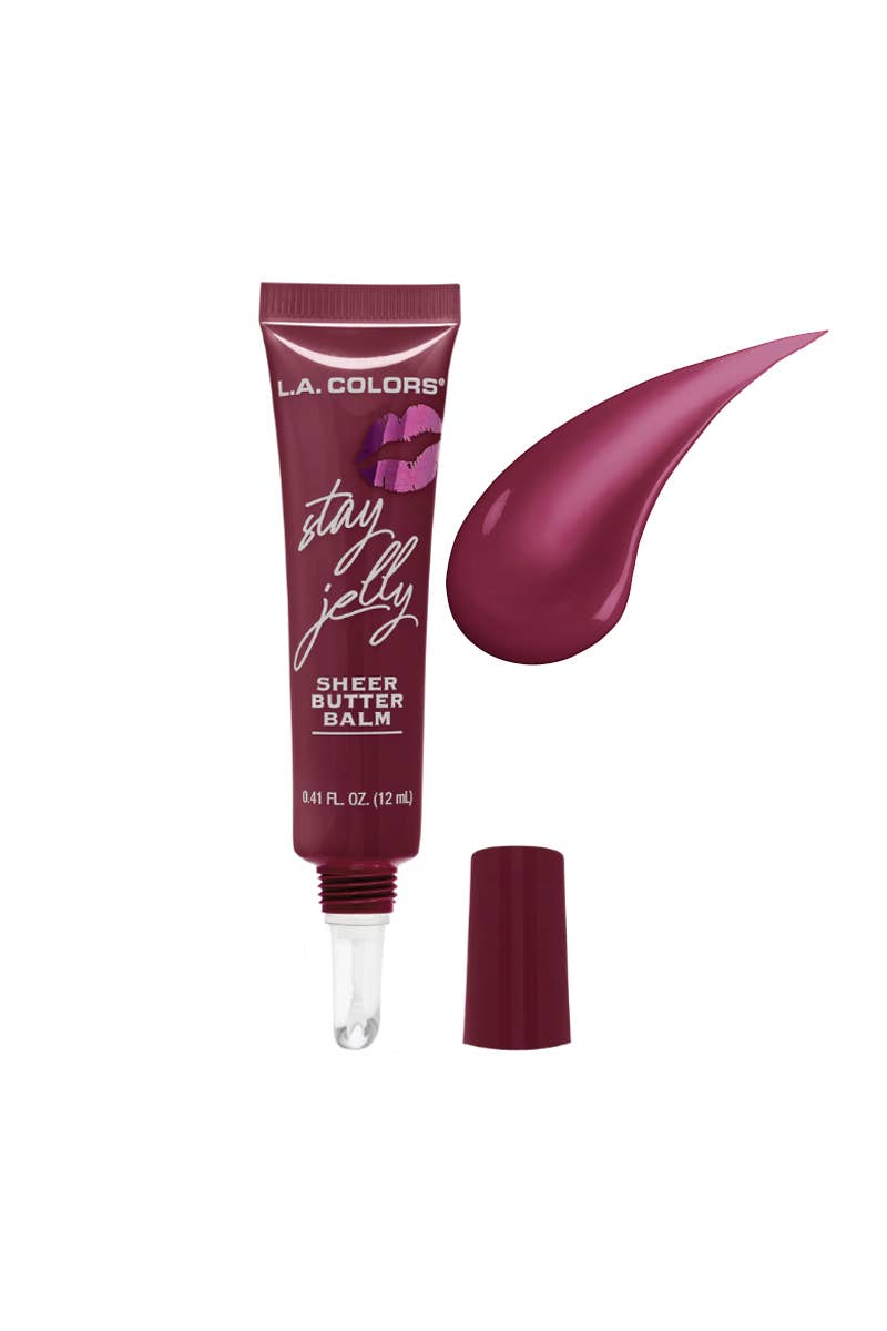 PINEAPPLE Beauty - Wholesale Lip Gloss - LA Colors CLG466 Stay Jelly Sheer Butter Balm - 3pcs0