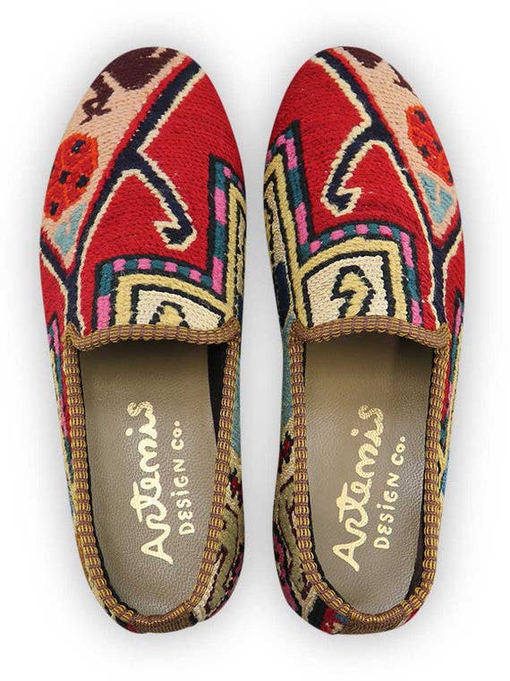 Men's Sumak Kilim Loafers - Size 8 for wholesale by Artemis Design Co.