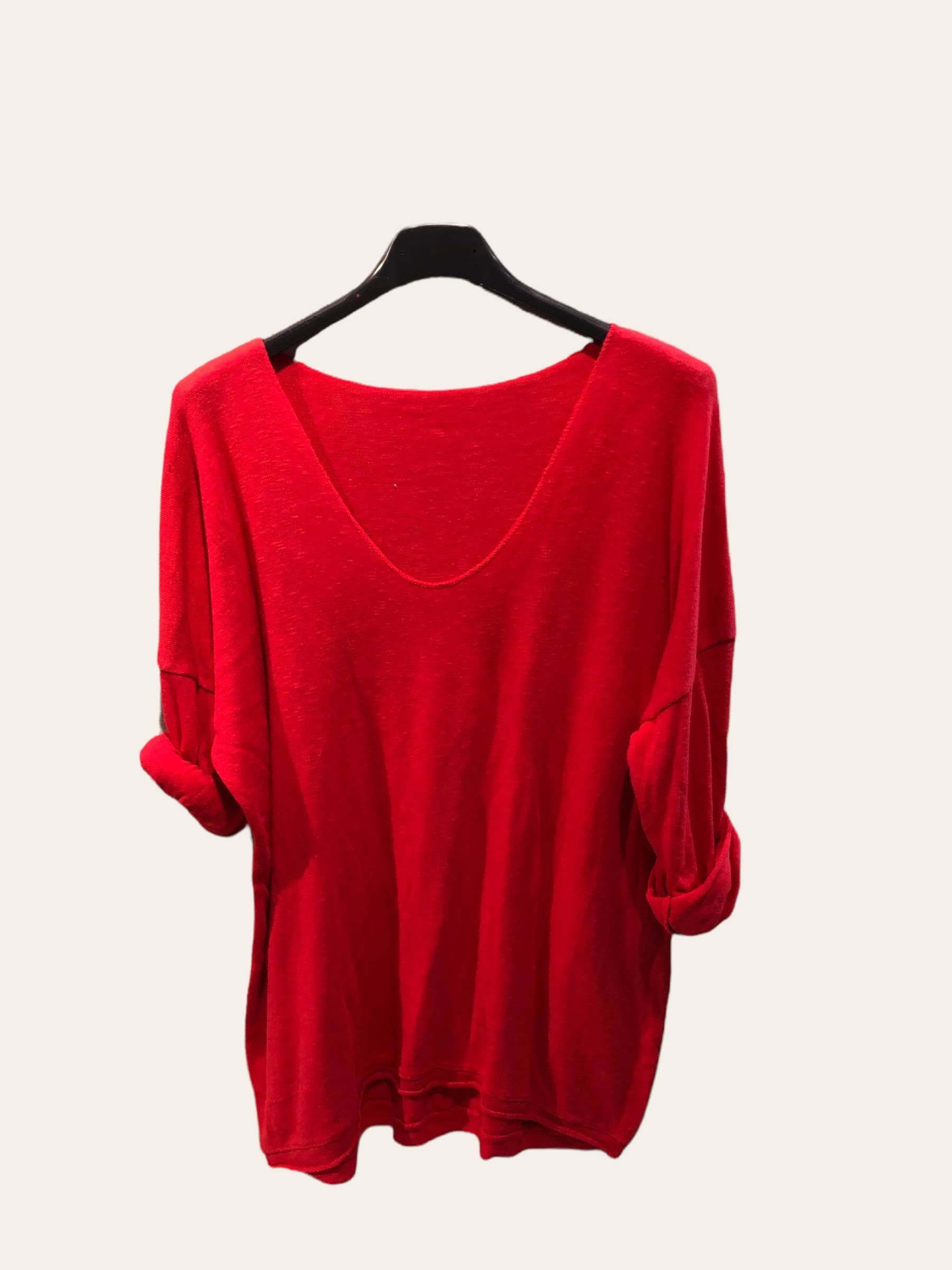 Moonsun - Venta al por mayor Blusa - Mujer - #31012 blusa básica de algodón4