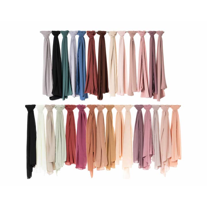 Sultana.R - Wholesale Hijab - Women's - Hijab Medina Silk ME 017 beige ochre