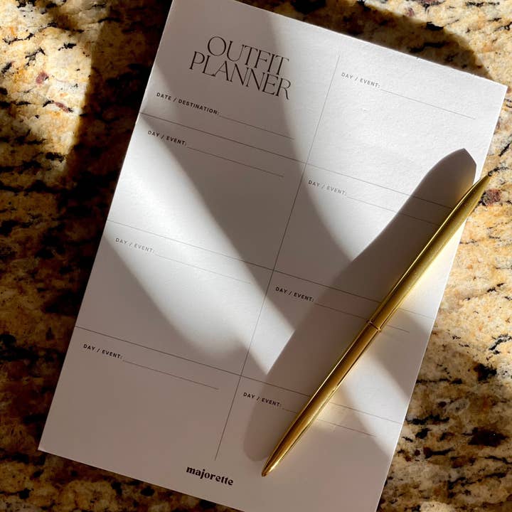 Majorette Stationery - Wholesale Notepad - Outfit Planning Notepad1