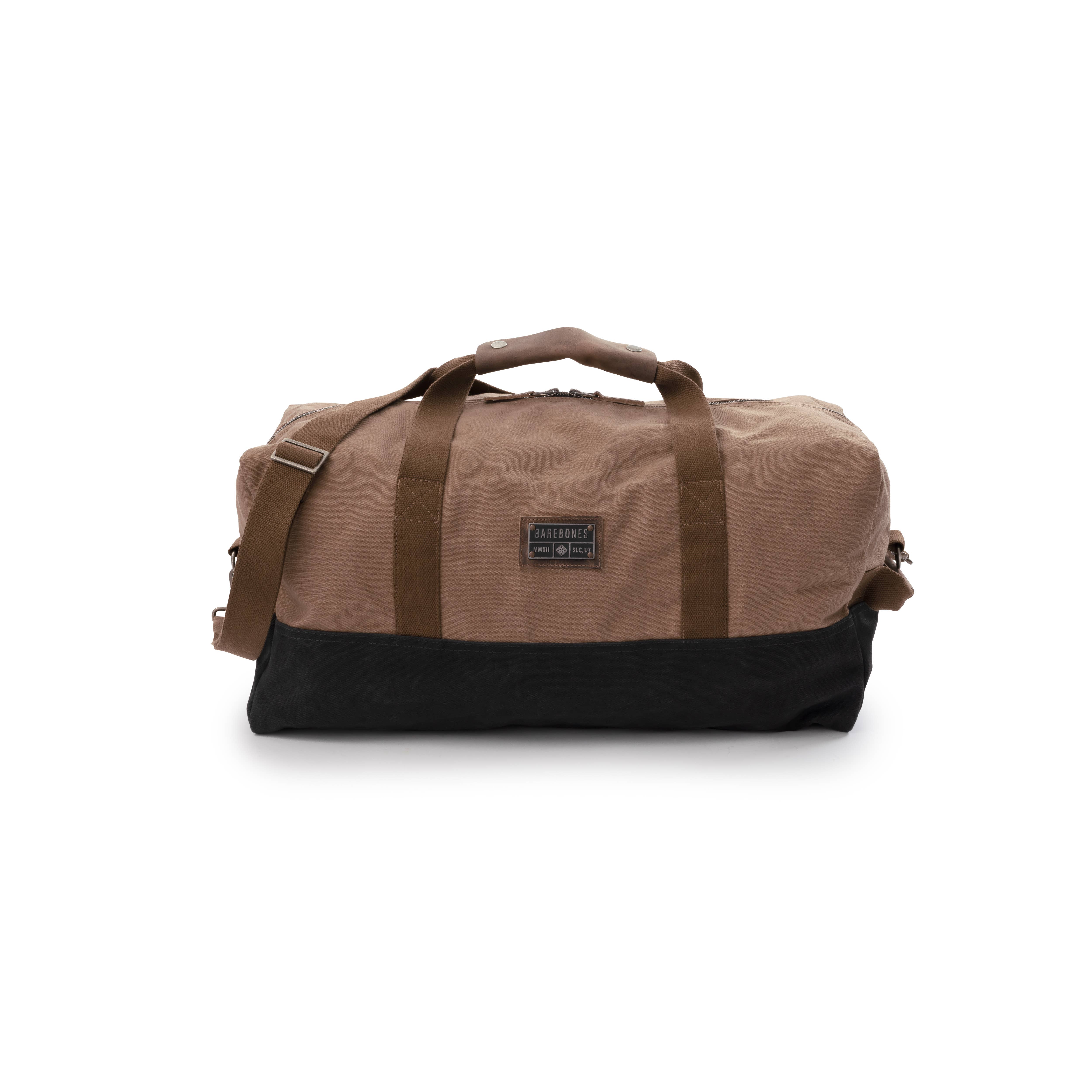 Barebones - Wholesale Weekender Bag - Unisex - Neelum Duffel Bag -Waxed Canvas Bag