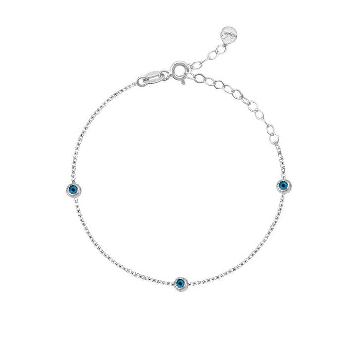 EVIL EYE ANKLET for wholesale by Limlim Accessories Inc.