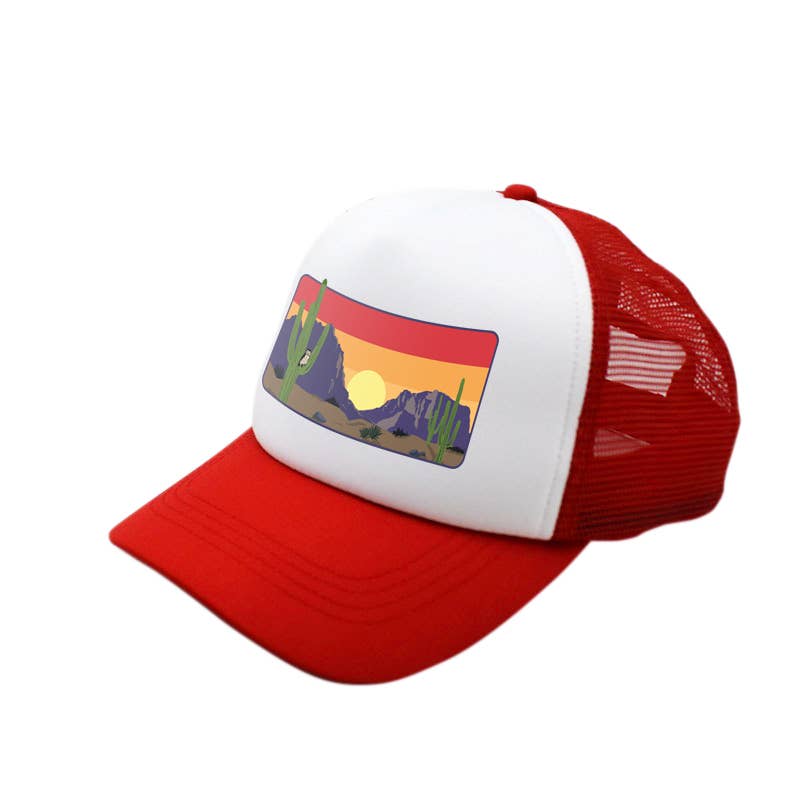 PupLid - Wholesale Pet Hat - Dog - Desert Owl Standard or Namedrop | Trucker Hat for Dogs36