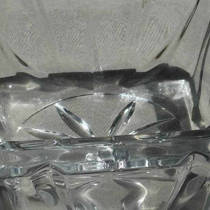 Office Objets - Vente Cendrier - Grand cendrier en verre massif carré vintage19