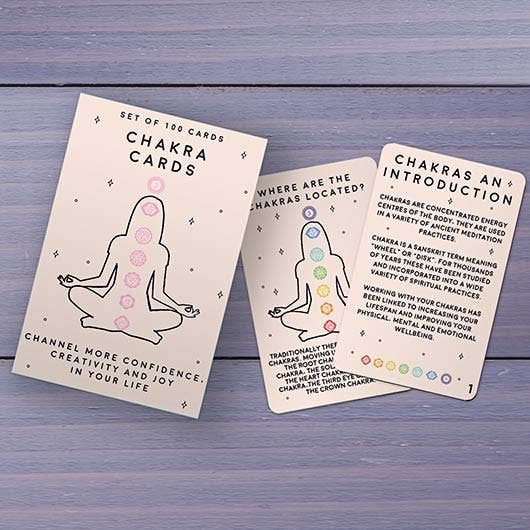 Gift Republic – wholesale Tarot cards – Chakra Cards2