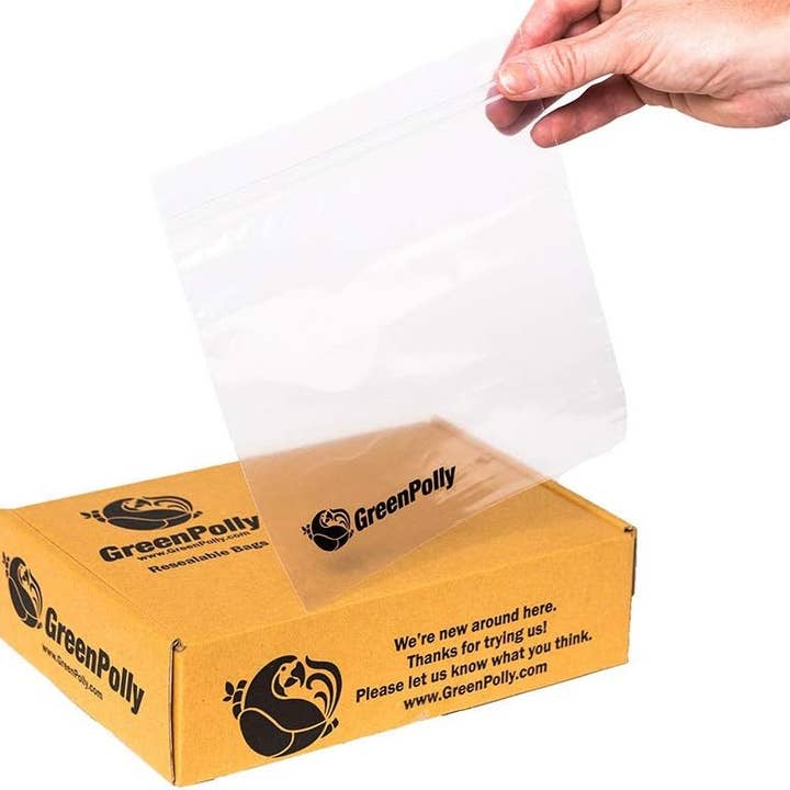 BioBag America Inc - Wholesale Food Storage Wrap/Bag - 100% Renewed Resealable Sandwich Bags, 175 Count (20 Cases)4
