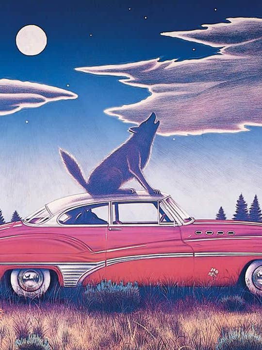 Driven Wild - Litografi - Progressive Proof for engroshandel hos Frame of Mind