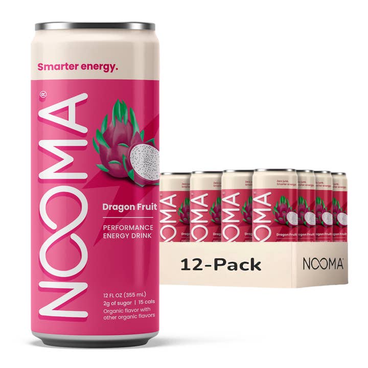 NOOMA - Wholesale Sports/Energy Drink - Performance Energy Drinks - Dragon Fruit (12-Pack)