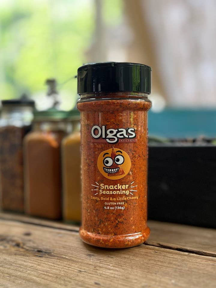 Olga's Snacker Seasoning for wholesale by Milford Spice Company