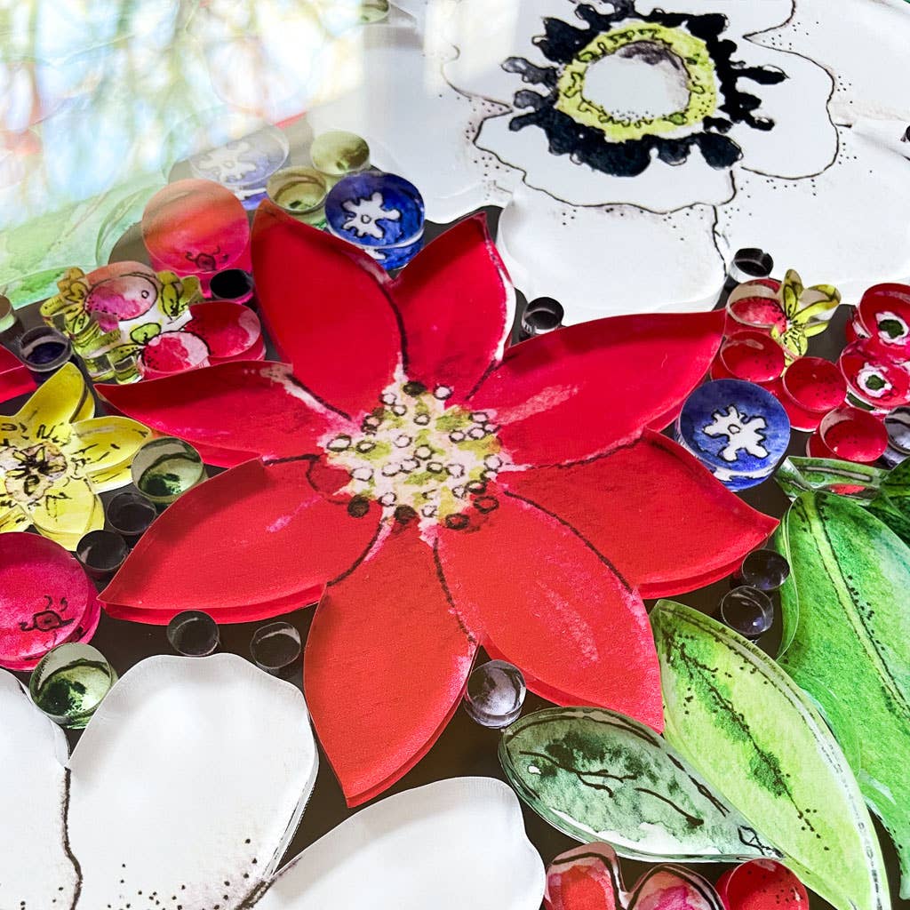 LO in LONDON® - Wholesale Decorative Tray - THE HOLIDAY BLOOMS OBSESSION TRAY3
