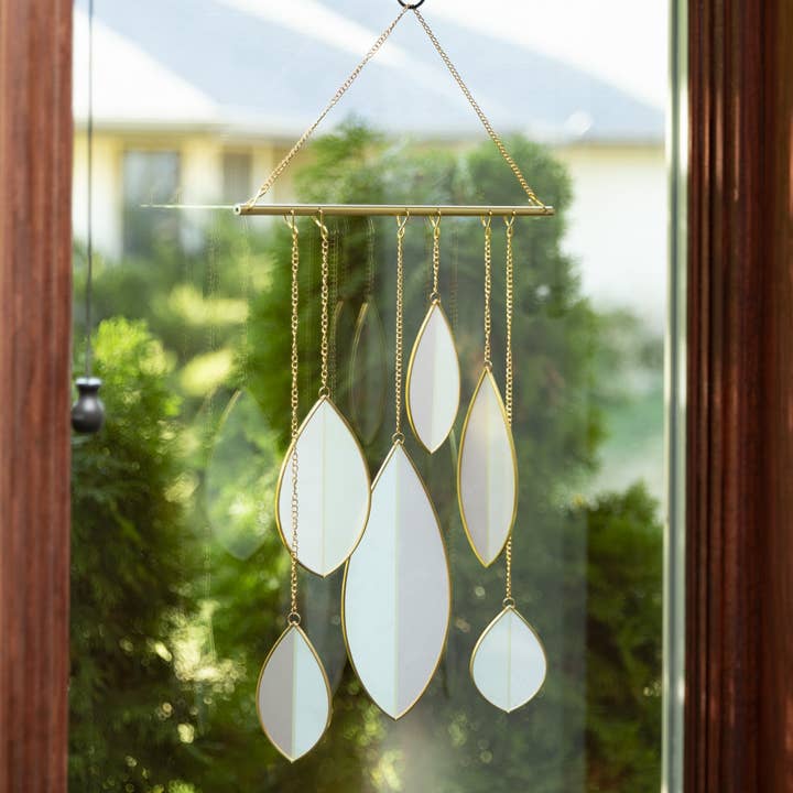Woodstock Chimes - Wholesale Suncatcher - Stained Glass Suncatcher - Mellow 23"2