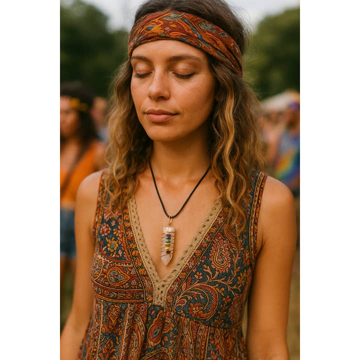 Original Source - Wholesale Pendant/Charm Necklace - Chakra Pendant Necklace - Rose Quartz1