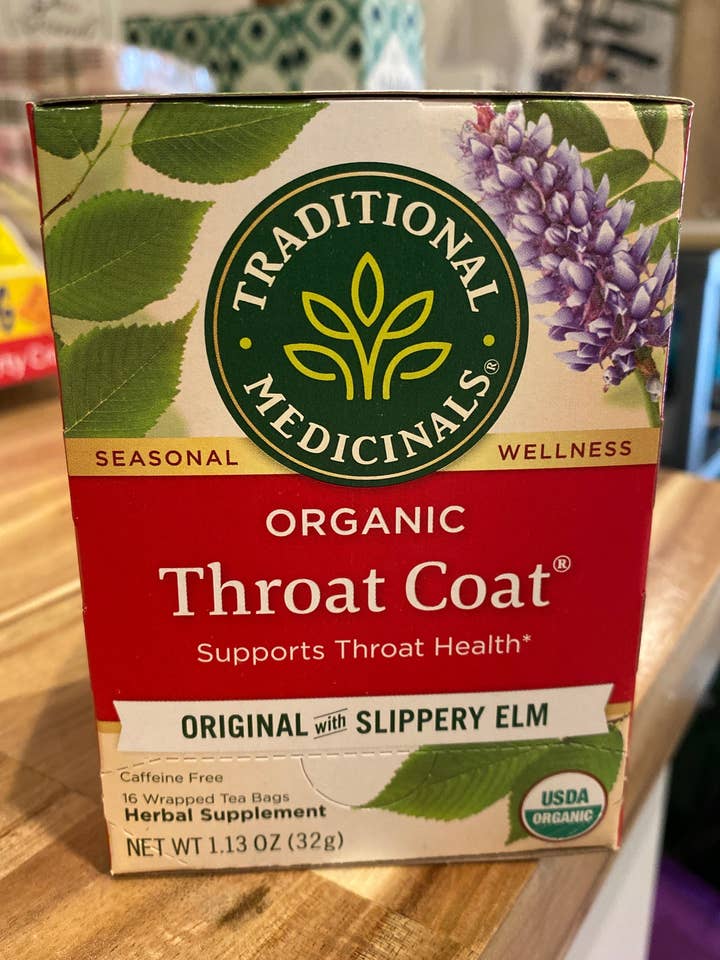 Throatcoat Thé pour la vente par Onic Brands LLC