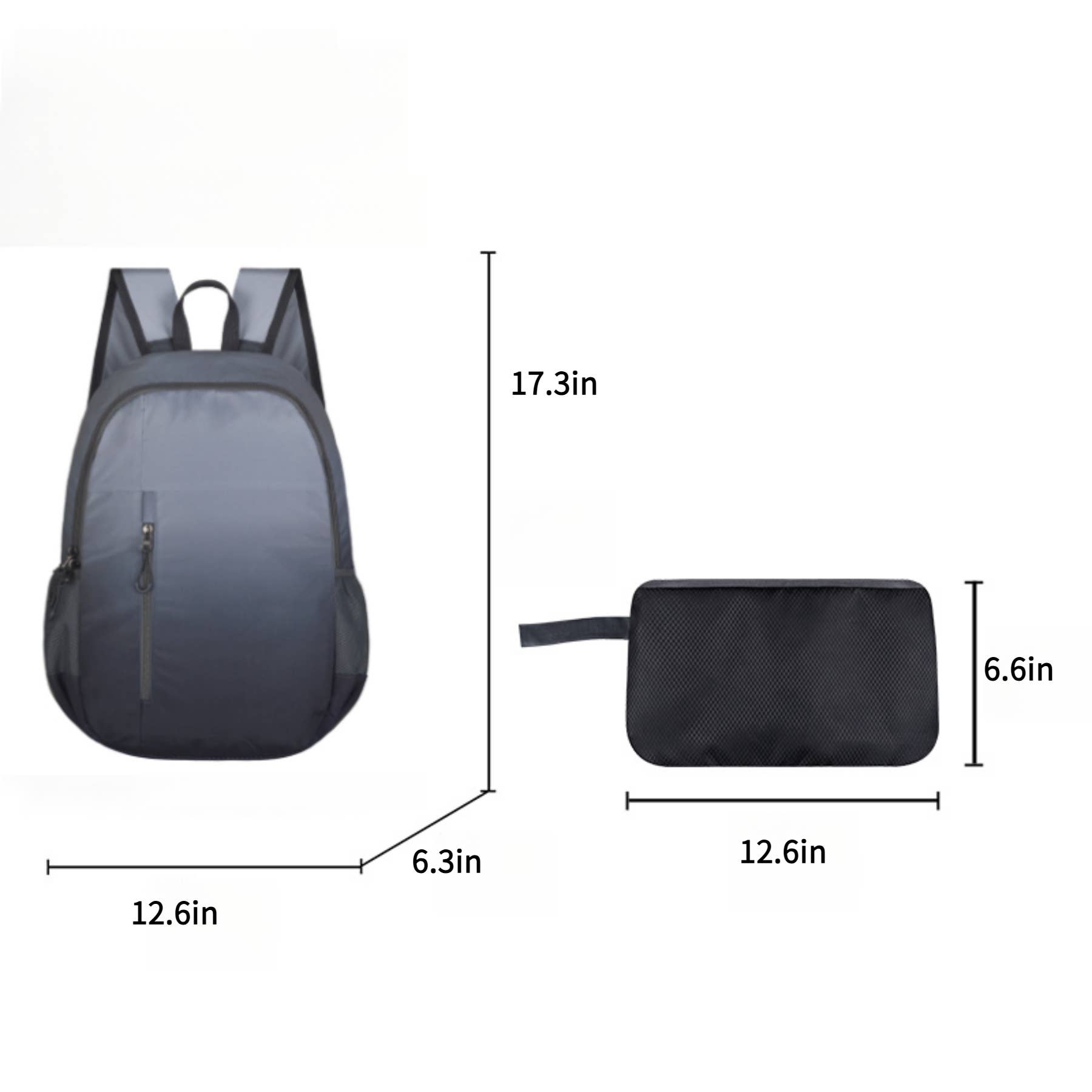 wandf - Wholesale Backpack - Unisex - Ultralight Foldable Waterproof Hiking Backpack –15.6" Laptop9