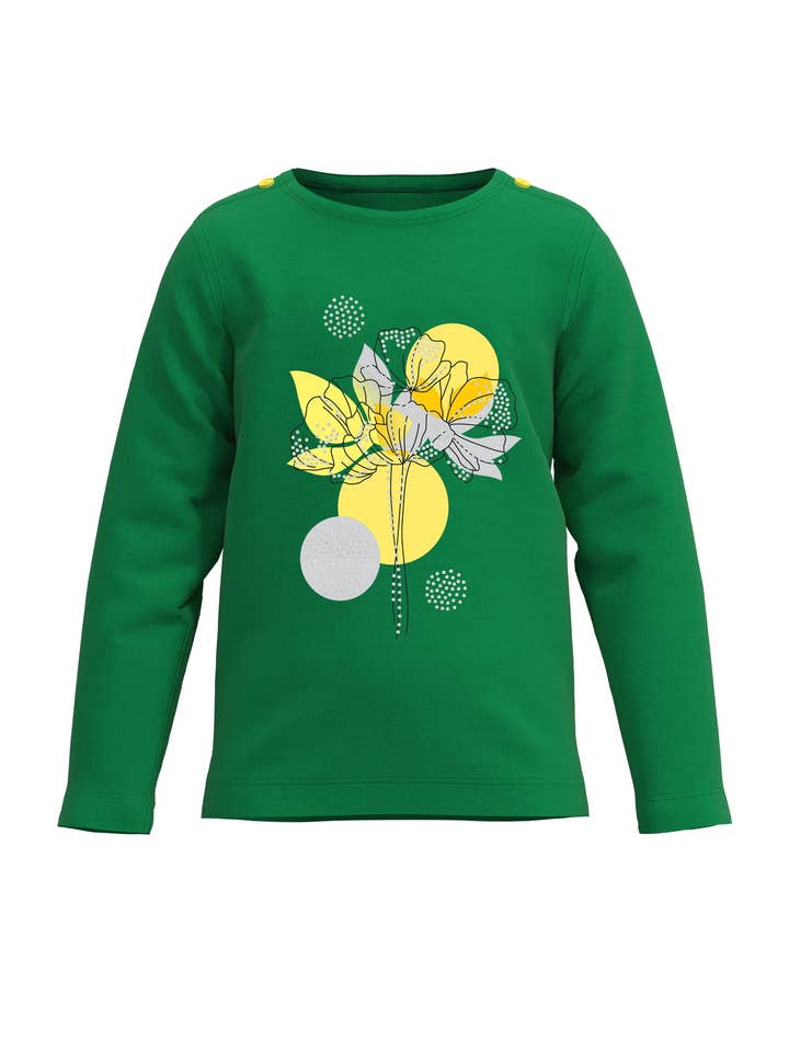 Blossom - Camiseta de manga larga para niña para venta al por mayor de Cotonly